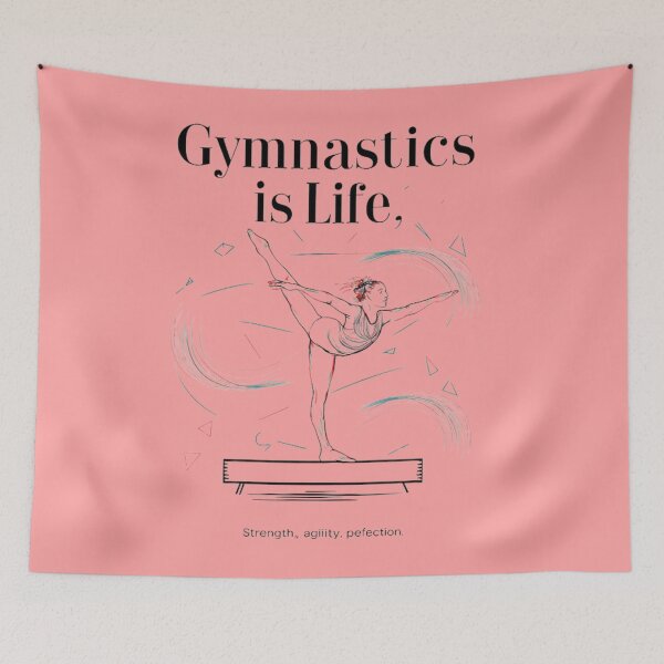 Item preview, Gymnastics is life designed and sold by Krystian9809.