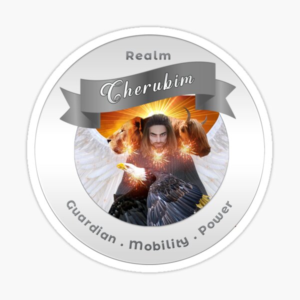 Angelic Realm Cherubim Sticker