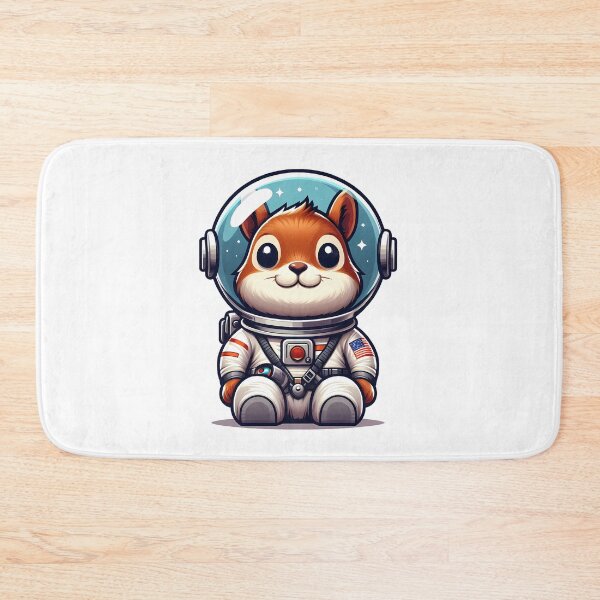 Item preview, Squirrel in Astronaut Suit designed and sold by Coffee Lifestyle.