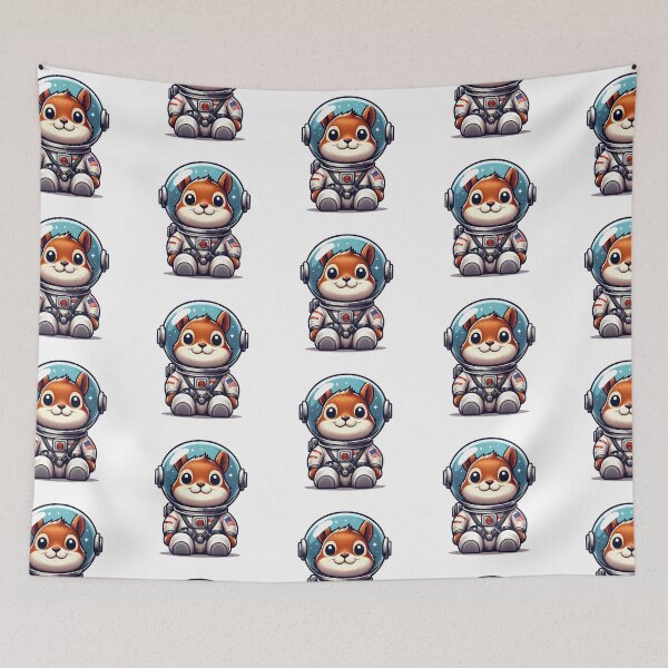Item preview, Squirrel in Astronaut Suit designed and sold by Coffee Lifestyle.
