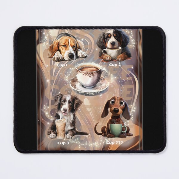 Item preview, Coffee Dogs designed and sold by Karen Wood.