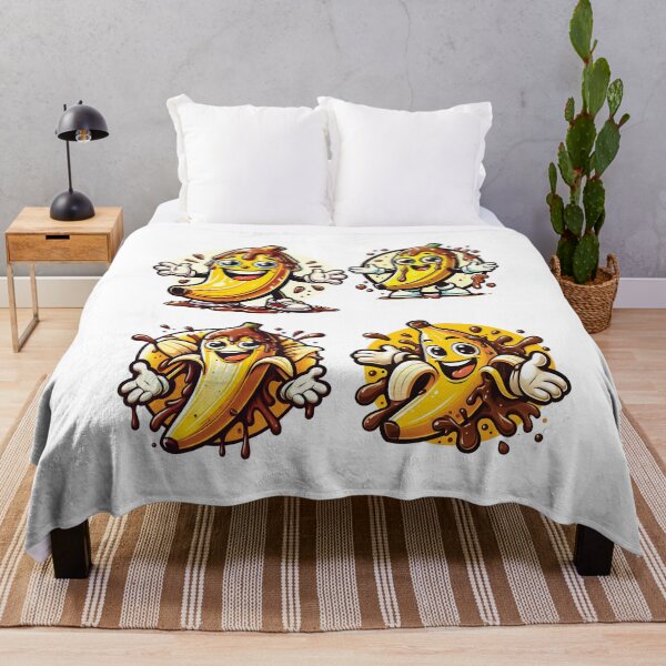 Item preview, Funny Banana Lover: Banana And Chocolate, pack Sticker designed and sold by Almasrigroup.