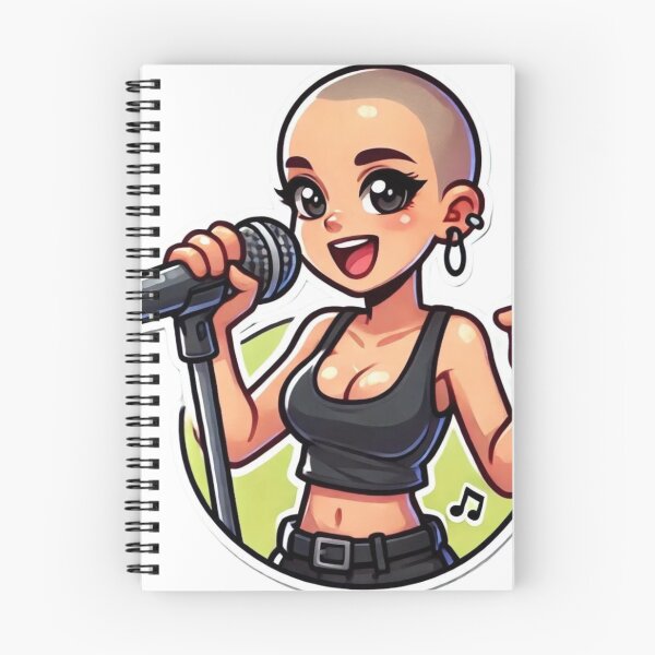 Item preview, Cartoon Sinead oconnor  designed and sold by NutSkyArt.