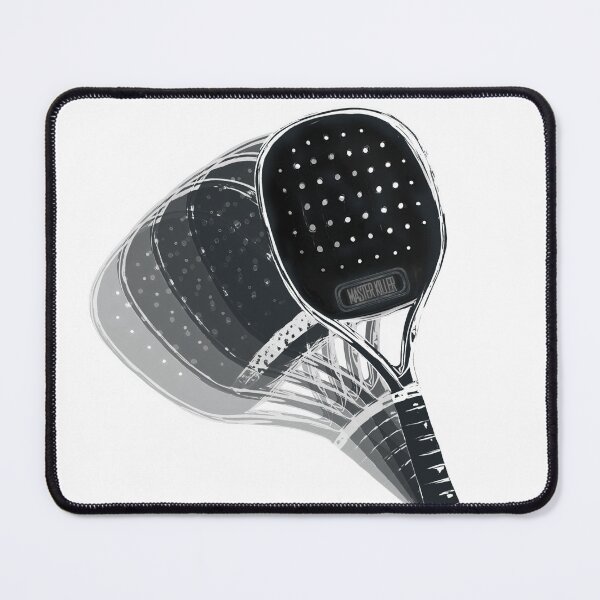 Item preview, Paddle Ball Racket - Vintage Black White Grundge designed and sold by CorvegaDesigns.