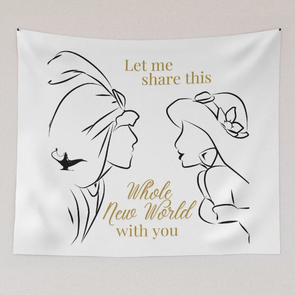 Item preview, A whole new world with you designed and sold by Mskathrynne.