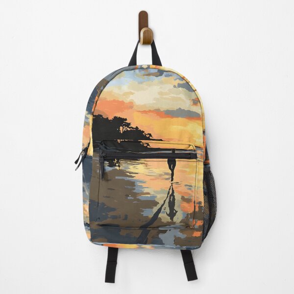 Item preview, Sunset Beach Jogging Scene designed and sold by Alin Richard Iovănuț.