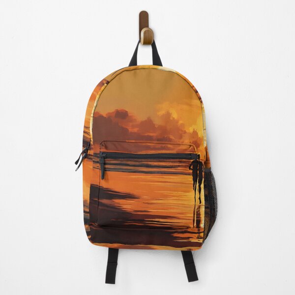 Item preview, Sunset Beach Jogging Scene designed and sold by Alin Richard Iovănuț.