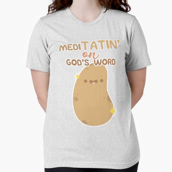 Meditatin' on God's Word Tri-blend T-Shirt