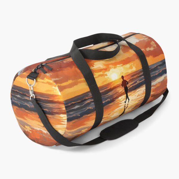 Item preview, Sunset Beach Jogging Scene designed and sold by Alin Richard Iovănuț.