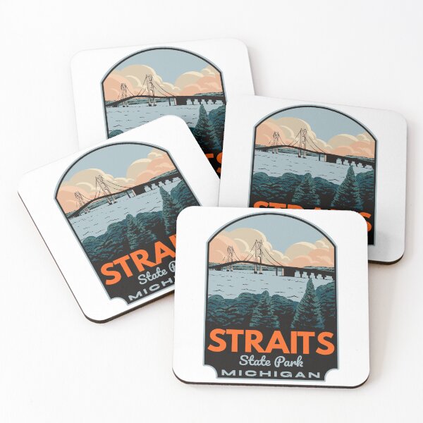 Item preview, Straits State Park Michigan designed and sold by halpindesignco.