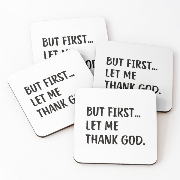 Item preview, But First, Let Me Thank God designed and sold by Moad Fahim.