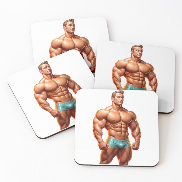 Item preview, New Series: Bodybuilder Sticker #17 designed and sold by ForeverPrintsOK.