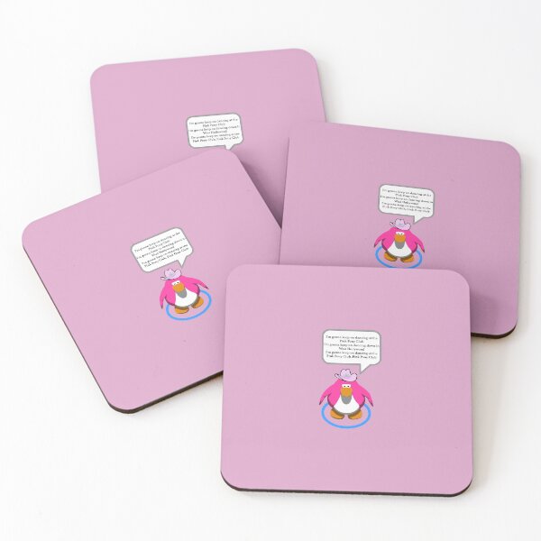 Item preview, Pink Pony Club Penguin 2 designed and sold by Kool Stickers.