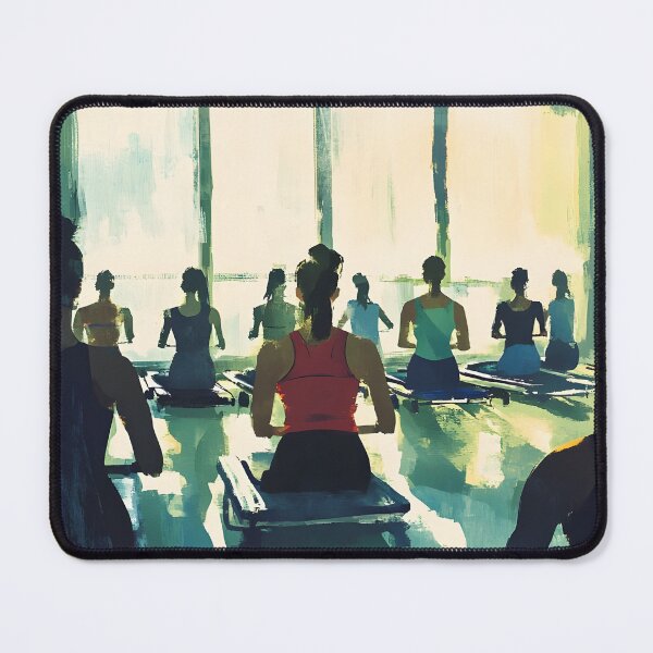 Item preview, Indoor Pilates Class Scene designed and sold by Alin Richard Iovănuț.