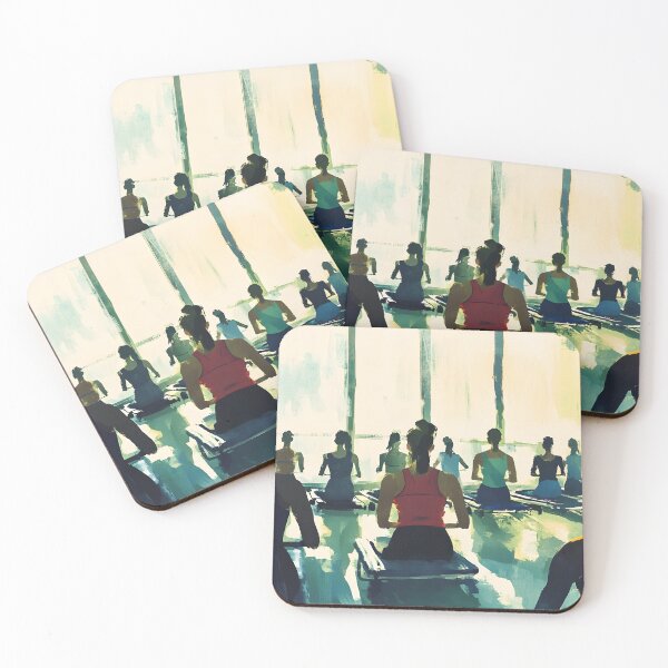 Item preview, Indoor Pilates Class Scene designed and sold by Alin Richard Iovănuț.