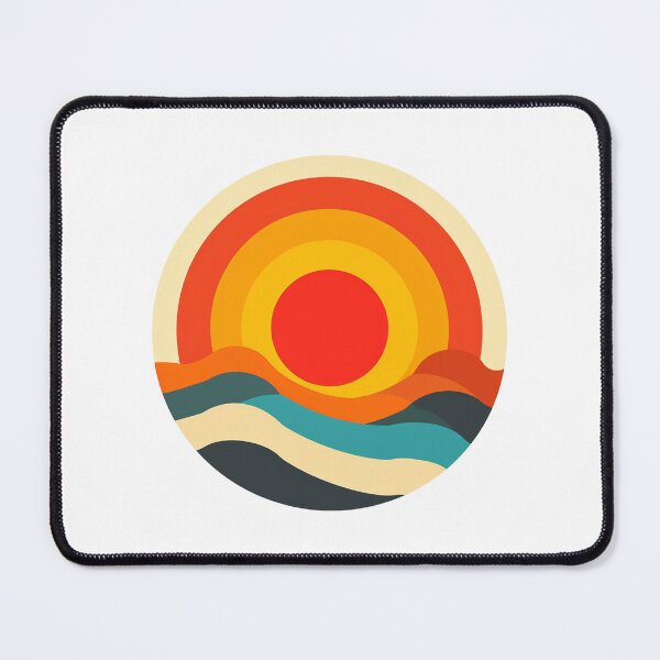 Item preview, Retro Sunshine Vibes: Groovy 70's Sunburst Designs for Apparel, Art, and More! designed and sold by Ignorant-Artist.