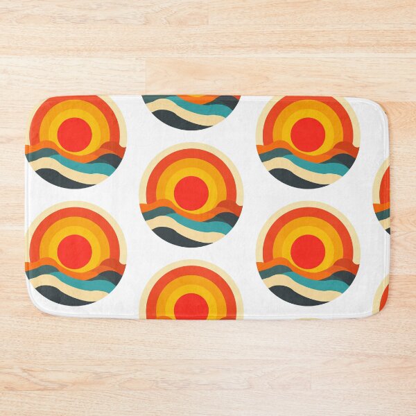 Item preview, Retro Sunshine Vibes: Groovy 70's Sunburst Designs for Apparel, Art, and More! designed and sold by Ignorant-Artist.