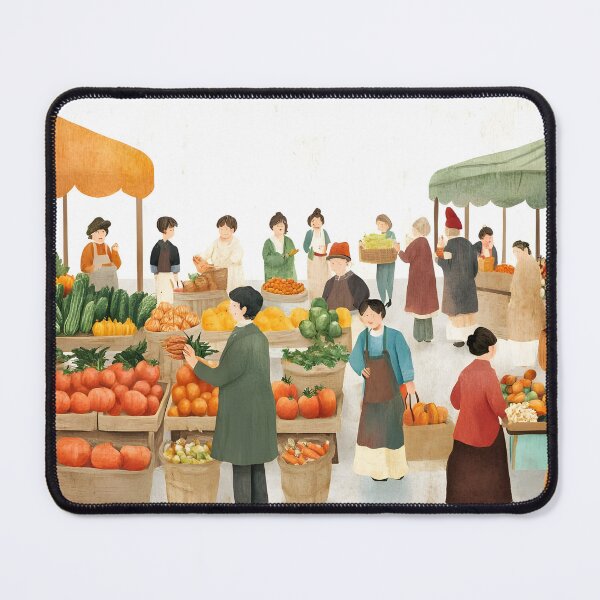 Item preview, Lively Farmers Market Visit designed and sold by Alin Richard Iovănuț.
