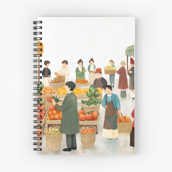 Item preview, Lively Farmers Market Visit designed and sold by Alin Richard Iovănuț.