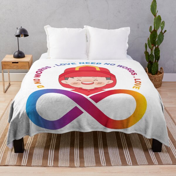 Item preview, Autism - Love need no word Fire Fighter designed and sold by yphien.