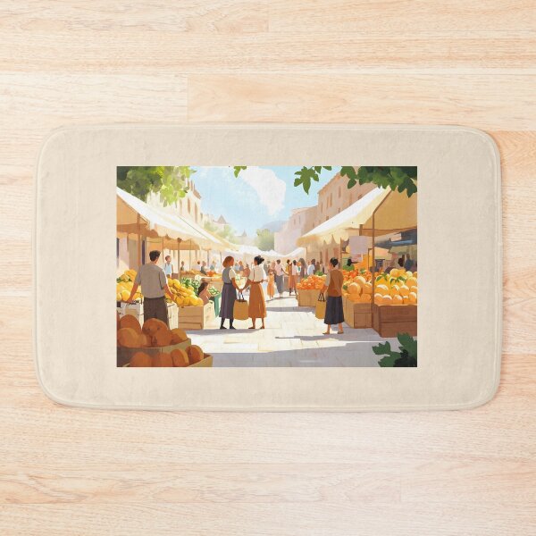 Item preview, Lively Farmers Market Visit designed and sold by Alin Richard Iovănuț.