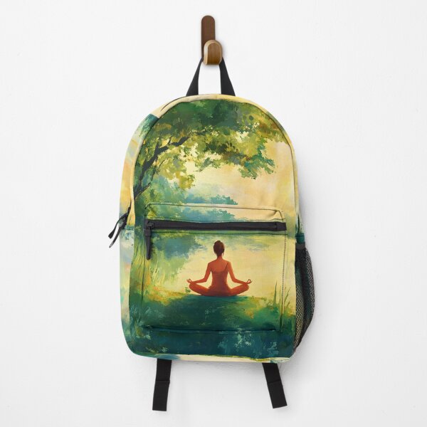 Item preview, Serene River Morning Yoga designed and sold by Alin Richard Iovănuț.