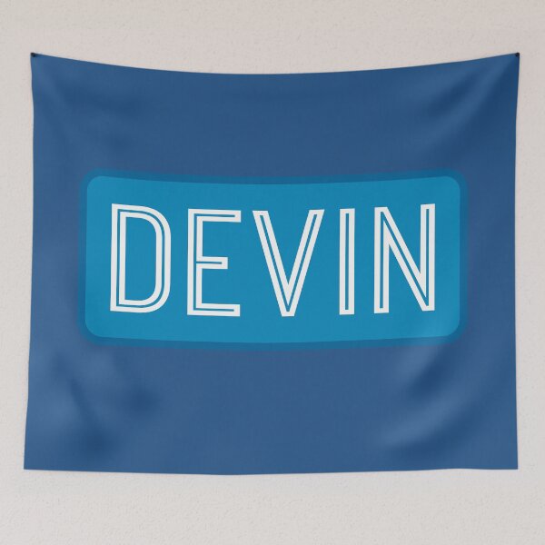Item preview, Devin Name designed and sold by Jeallan Designs.