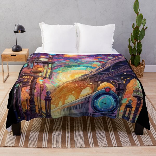 Item preview, Intergalactic Train Station designed and sold by InsanseCreation.