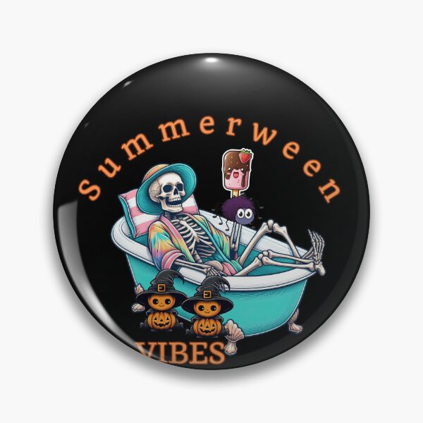 Item preview, Summerween Halloween - Skeleton - Ice - Summer - Holiday designed and sold by KolbaVison.