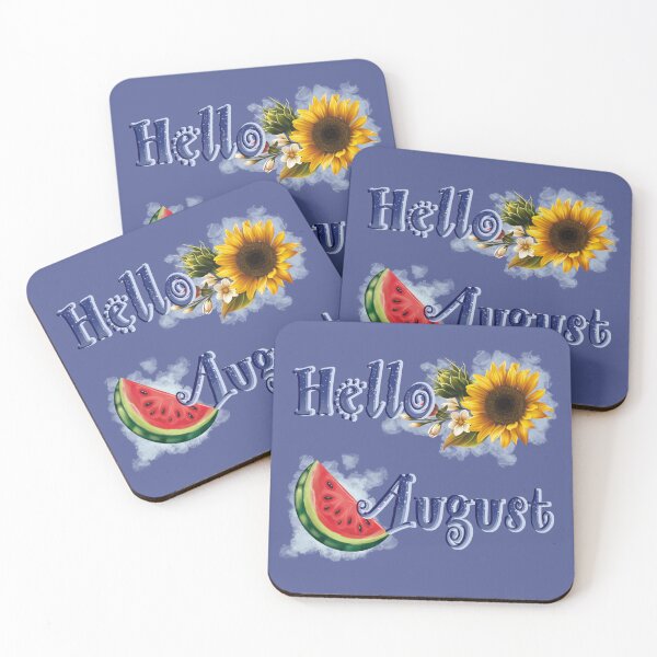 Item preview, Hello August! New Month! designed and sold by AriLady.