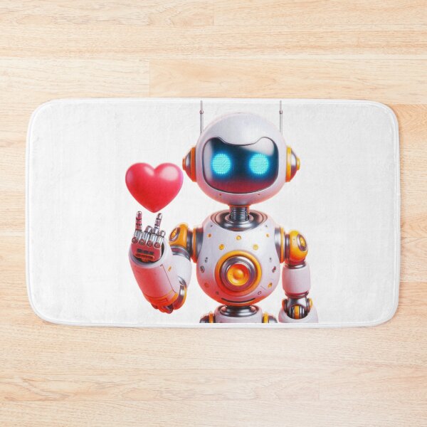Item preview, Love robot, Digital Art, Art Of The Future, Sci-Fi Mood designed and sold by WorlDigitalArts.