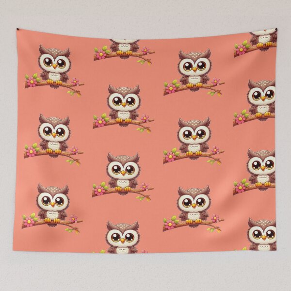 Item preview, Cute Cartoon Owl designed and sold by nada-art.