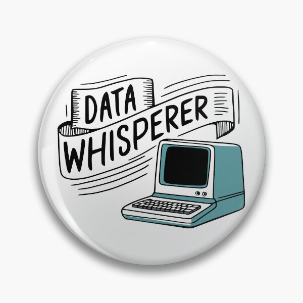 Artikelvorschau, Datenflüsterer! Datenanalyst Computer entworfen und verkauft von PMCreative.