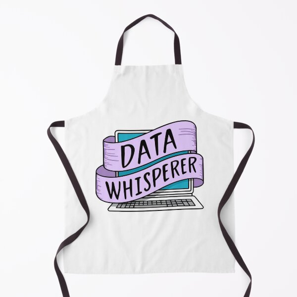 Item preview, Data Whisperer! Pink And Blue Data Analyst Laptop designed and sold by PMCreative.
