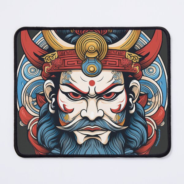 Item preview, Japan Samurai | Gods & Masks Collection designed and sold by monkeybusiness.pt.