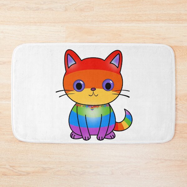 Item preview, Rainbow Cat LGBTQ+ designed and sold by MelissaAllisson.