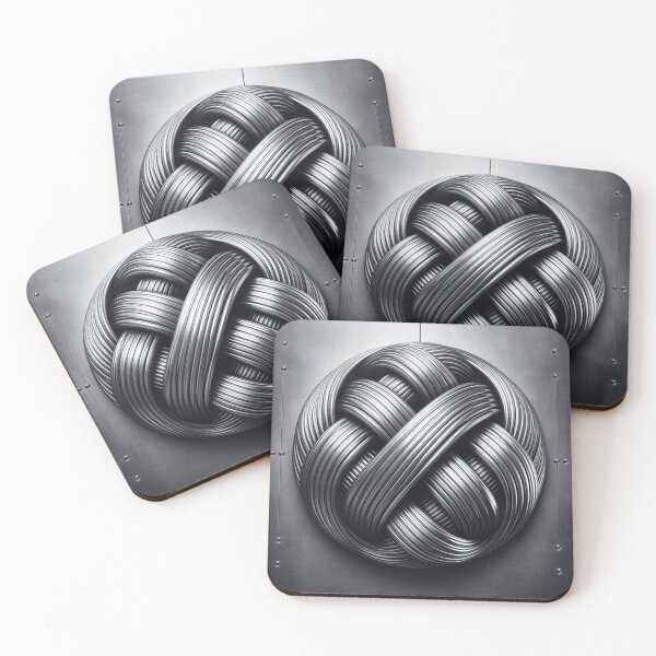Item preview, Metal Knot 3 designed and sold by Sybille-Yates.