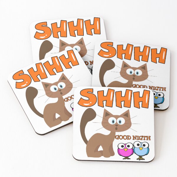 Item preview, SHHHHHH!!!!   GOOD NITGH designed and sold by stickersrafisa.