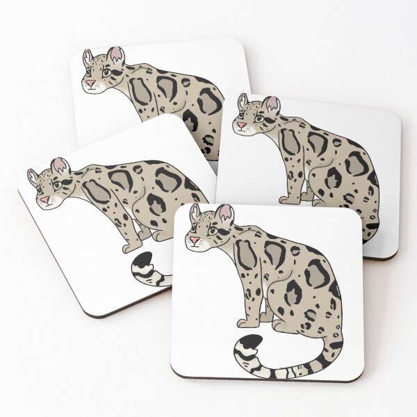 Item preview, Clouded leopard designed and sold by PancakeDraws.