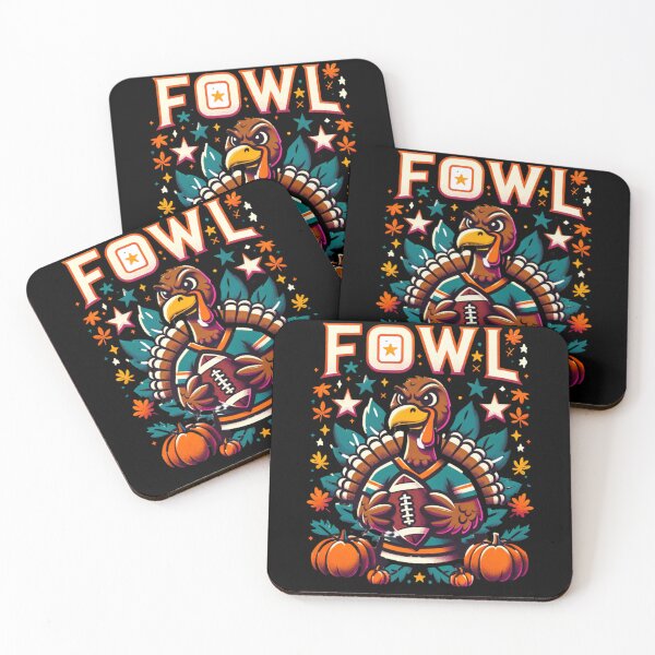 Item preview, Fowl Thanksgiving Football Turkey Funny Game Day designed and sold by Hananiah Merch.