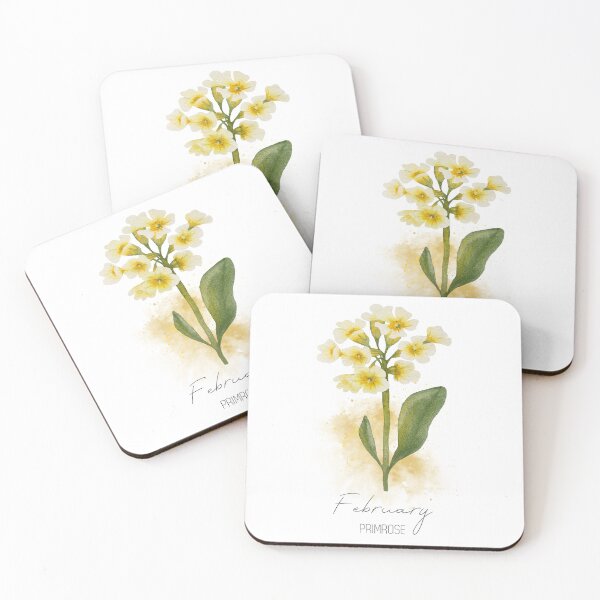 Item preview, Primrose, February birth flower, yellow flower, born in february designed and sold by lagunaklein.