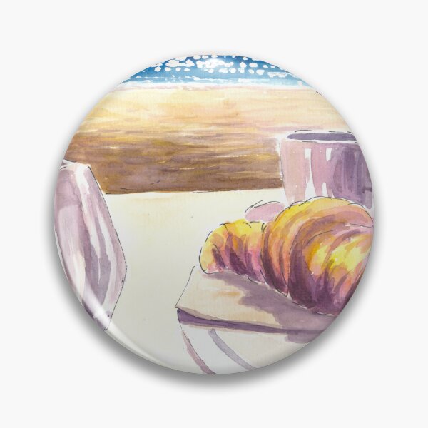 Item preview, Brioche and Coffee at the Italian Beach for a perfect Day designed and sold by artshop77.