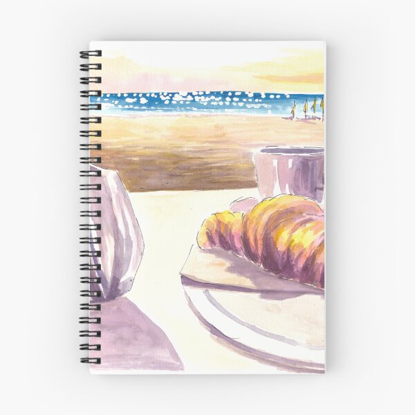 Item preview, Brioche and Coffee at the Italian Beach for a perfect Day designed and sold by artshop77.