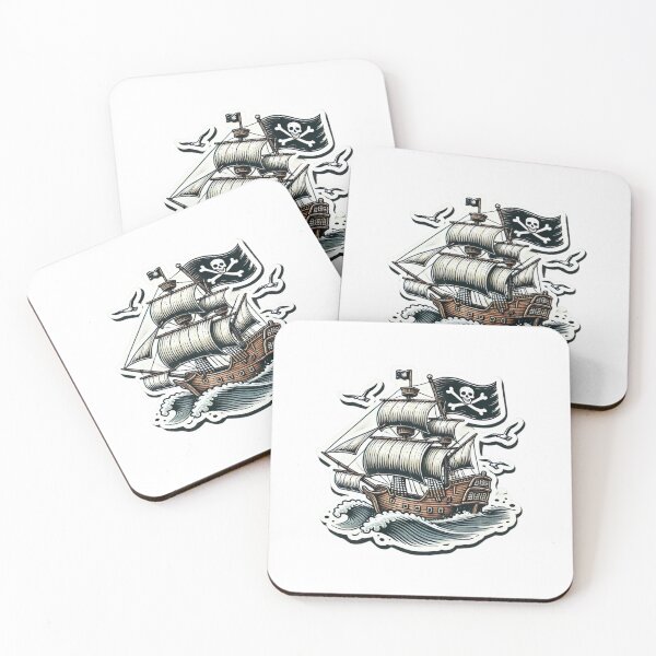 Item preview, Pirate Ship Baseball Adventure designed and sold by pixelpulsenyc.