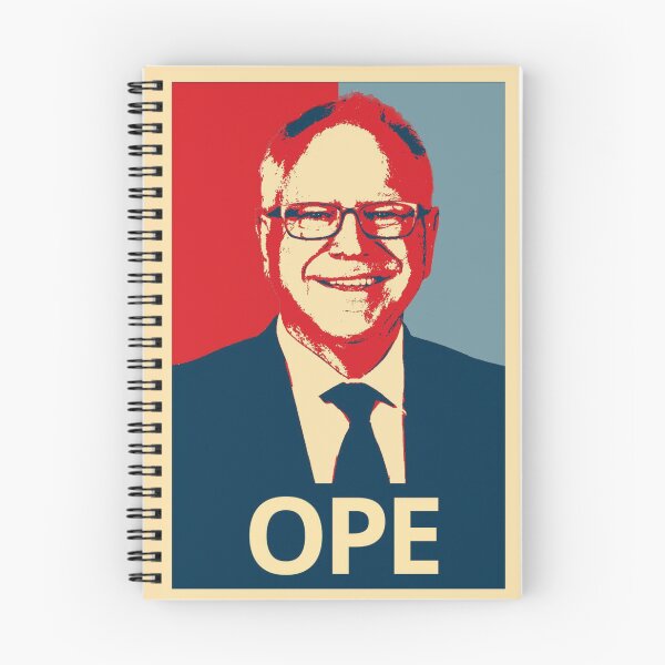 Item preview, "Ope!" - Vote for Tim Walz, vintage style designed and sold by YonderAndBeyond.