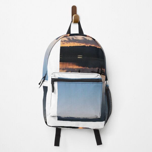 Item preview, Sunrise over Lake Baldeney designed and sold by SabineBeckmann.