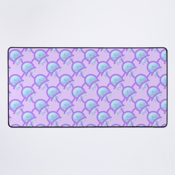 Item preview, Purple and Teal Flowery Pattern designed and sold by WatershipBound.