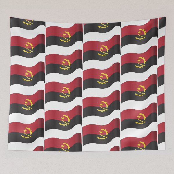 Item preview, Angola Flag designed and sold by HarveyHandcraftsandDesigns.