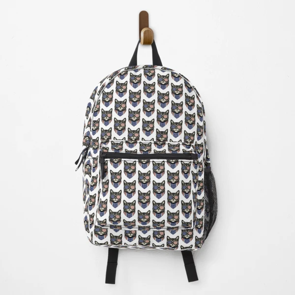 USA Kitty Cat Design - Perfect for the Childless Cat Lady — Backpack by BiMood
