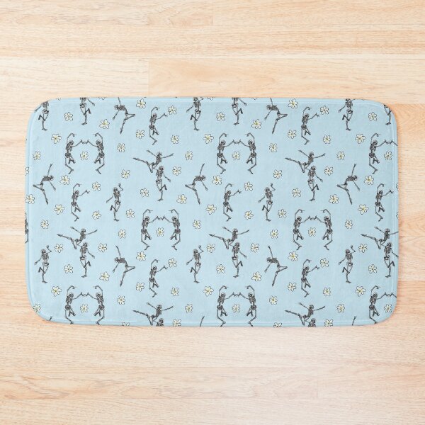 Item preview, Funny Skeleton Dance Light Blue designed and sold by LuciaS.